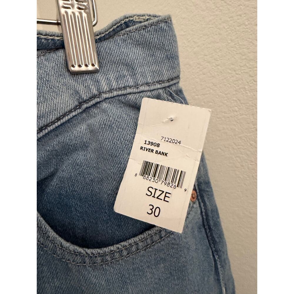 DL1961 Hepburn wide leg jeans river bank sz 30 $229 - Picture 4 of 6